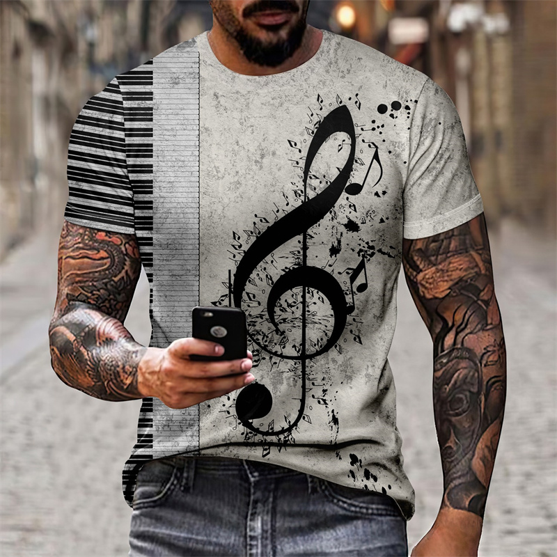 Musical Instrument Japan - 3D Print Instrument Music T-Shirt For