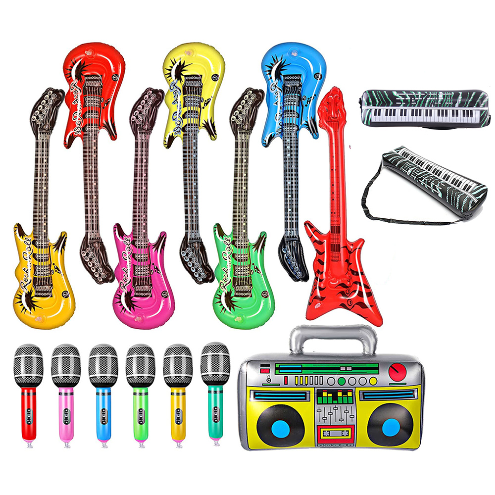 Inflatable Instruments Toy Set - Musical Instrument That You Blow Into review and price