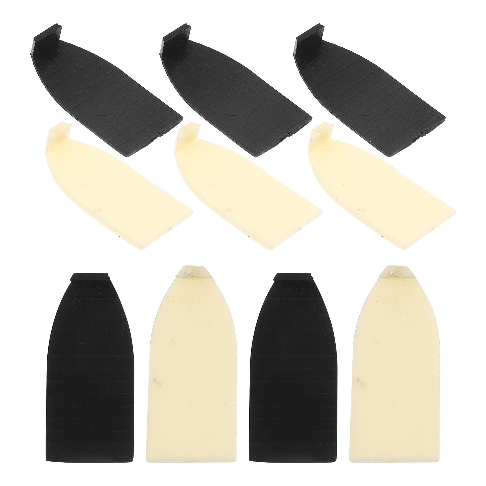 10Pcs Violin Bow Pads Plastic  - Musical Instrument Veena review and price