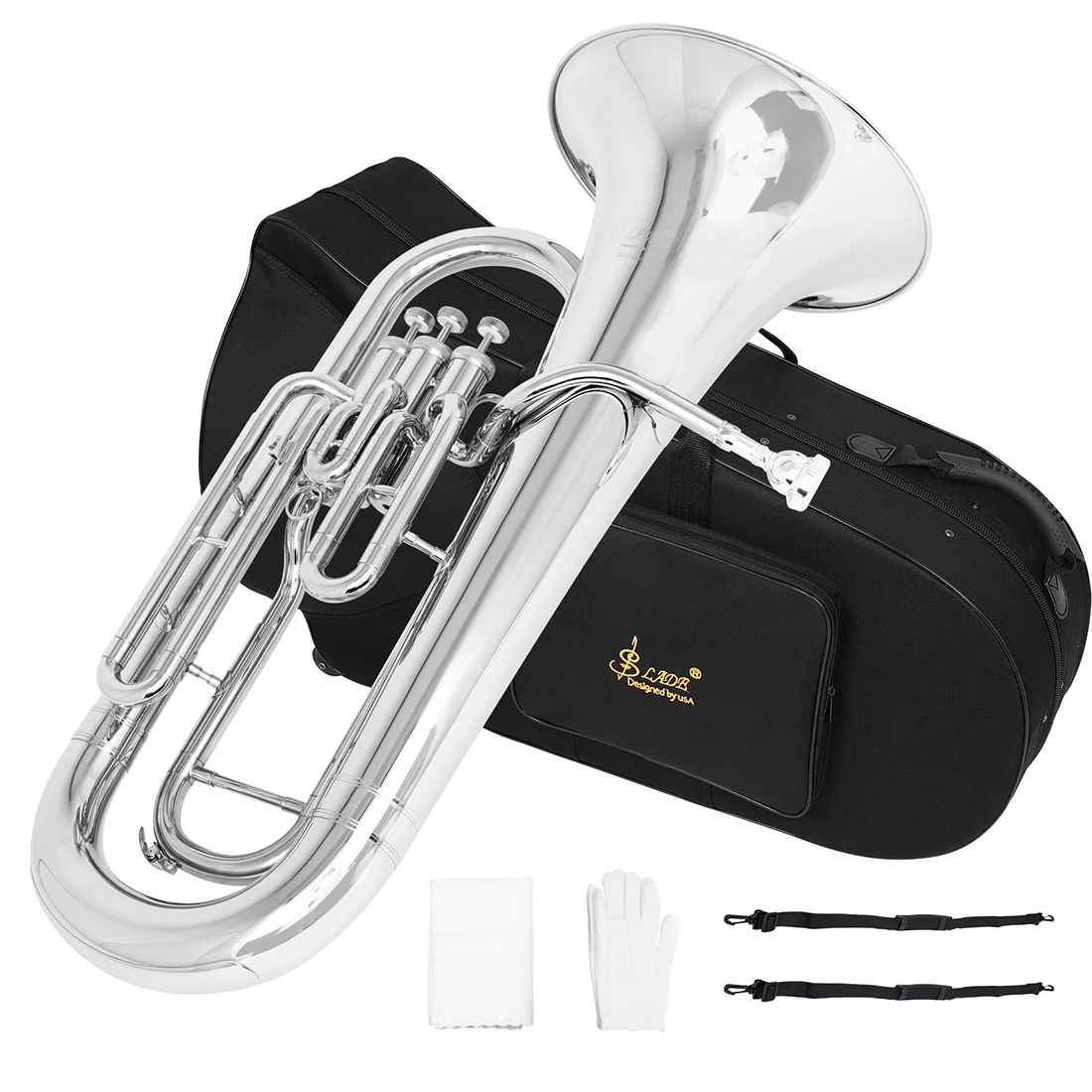 SLADE Bb Flat Euphonium 3-Key  - Musical Instrument Euphonium review and price