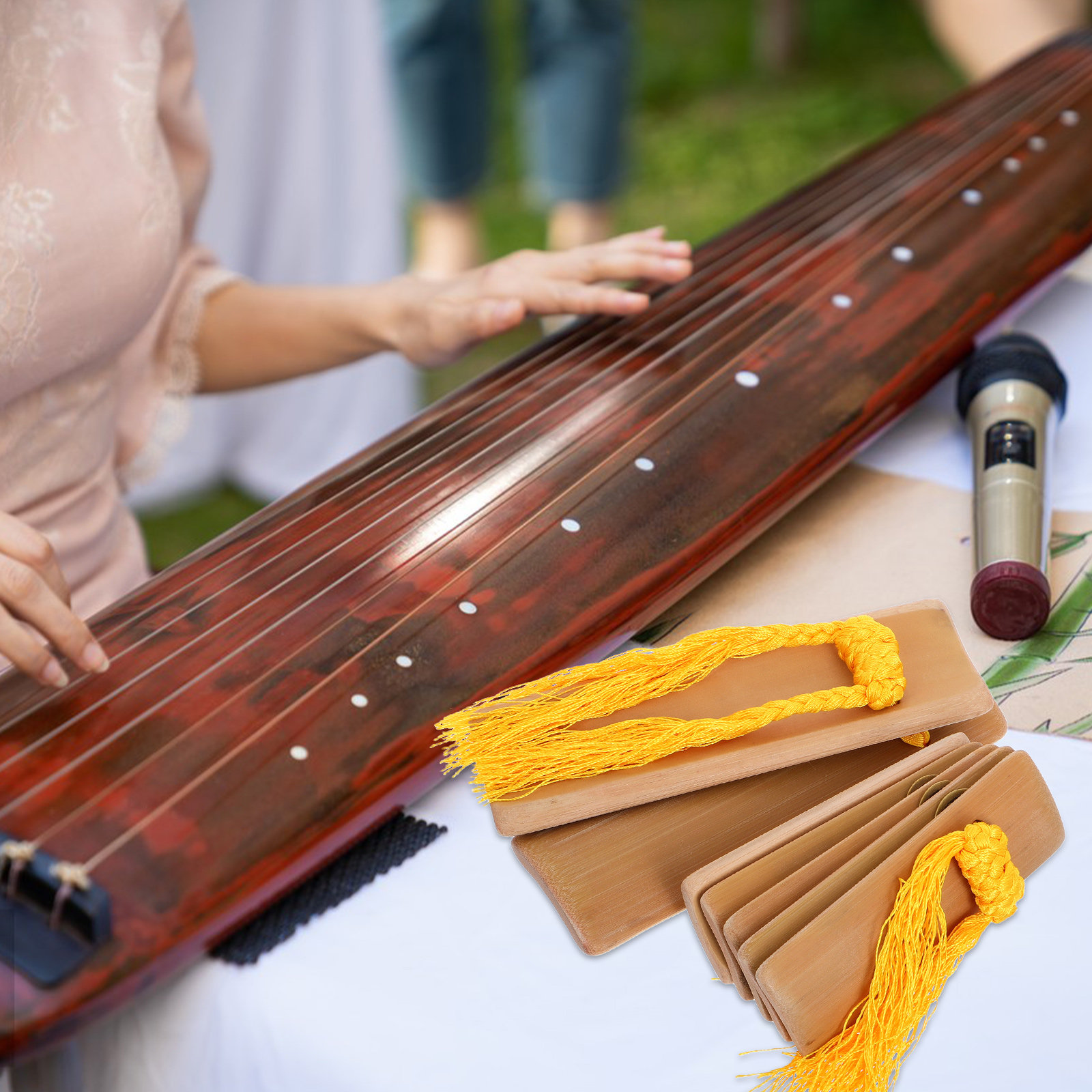 2Pcs Chinese Kuaiban Bamboo Cl - Musical Instrument Clapper review and price