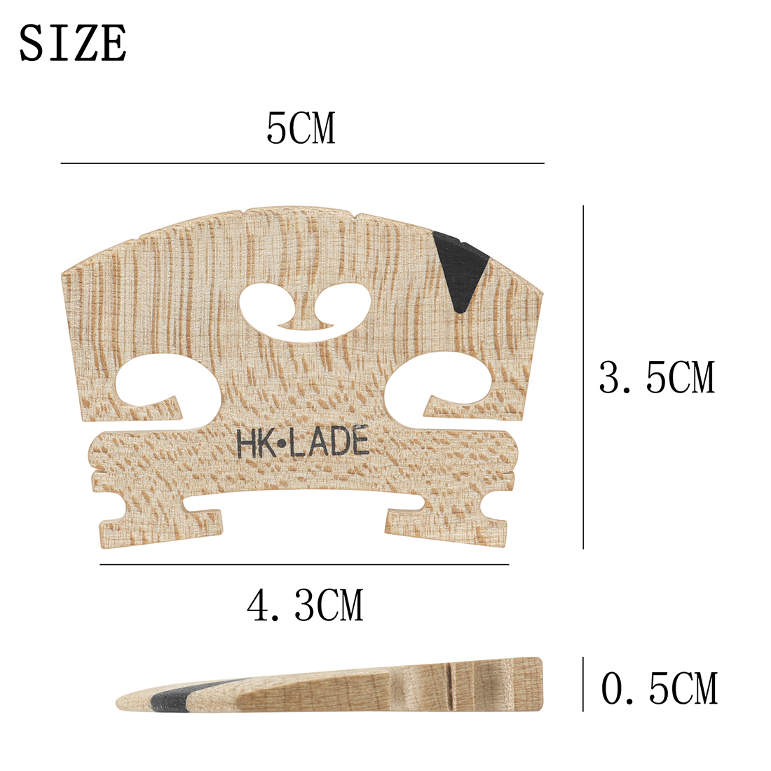 4/4 Violin Bridges Fiddle Mapl - Musical Instrument Fiddle review and price