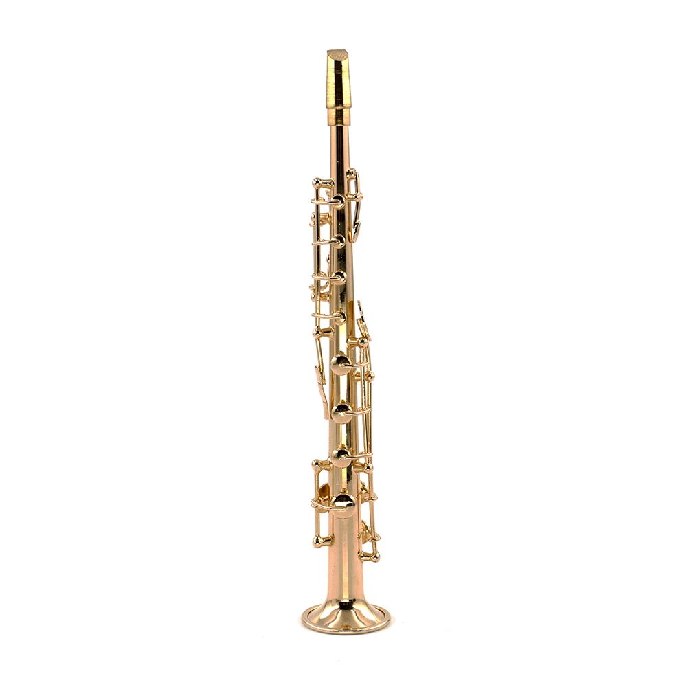 Miniature Copper Soprano Saxop - Musical Instrument Japan review and price