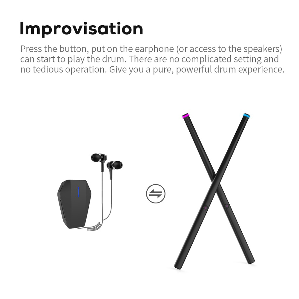Electronic Air Drumsticks Port - Musical Instrument Virtual review and price
