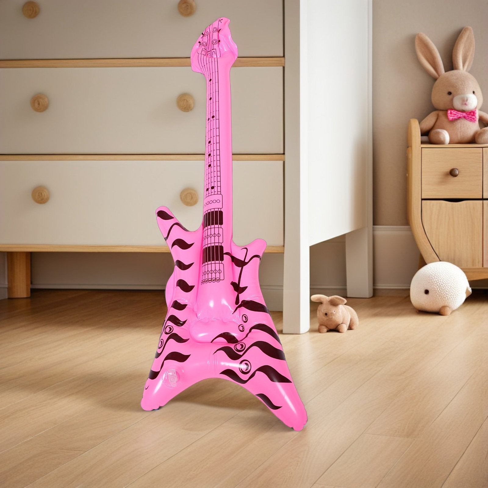Inflatable Rock and Roll Guita - Musical Instrument That You Blow Into review and price