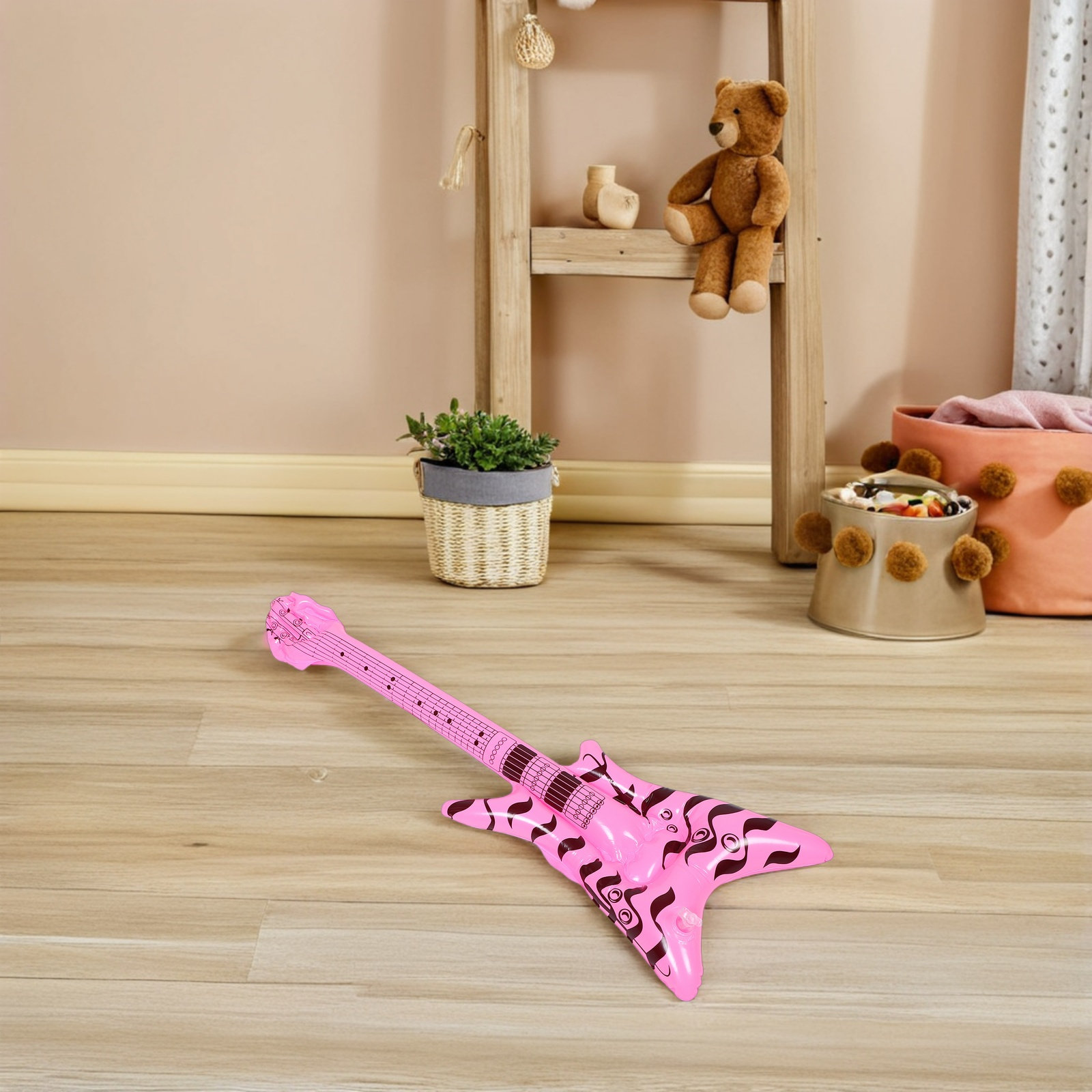 Inflatable Rock and Roll Guita - Musical Instrument That You Blow Into review and price