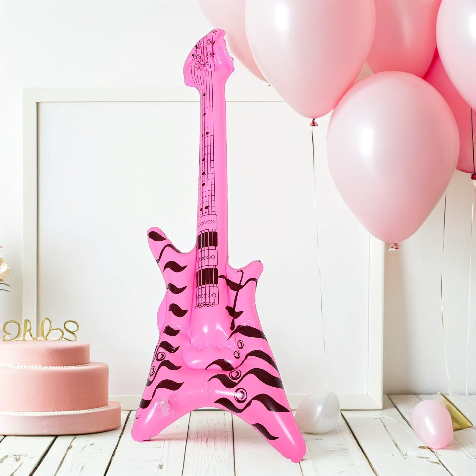 Inflatable Rock and Roll Guita - Musical Instrument That You Blow Into review and price