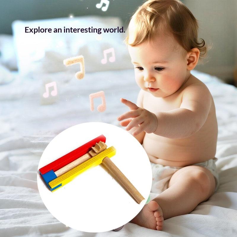 1Pc Wooden Clapper Kids Rhythm - Musical Instrument Clapper review and price