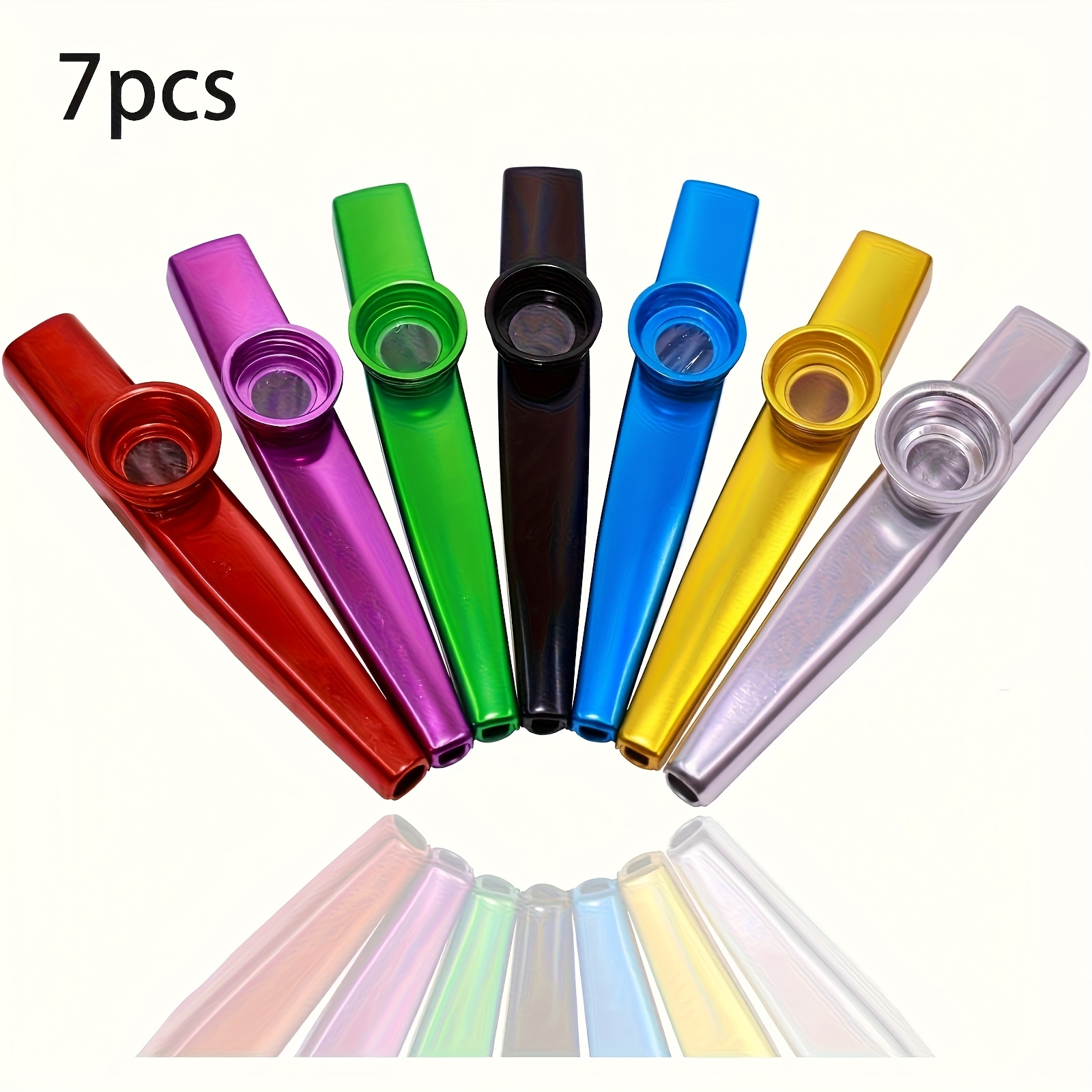 7pcs Metal Kazoos Simple Desig - Musical Instrument Veena review and price