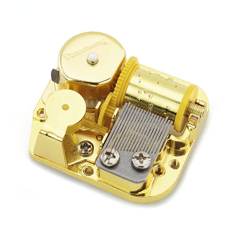 Y 1PC Gold-plated Windup Music - Musical Instrument Brands review and price