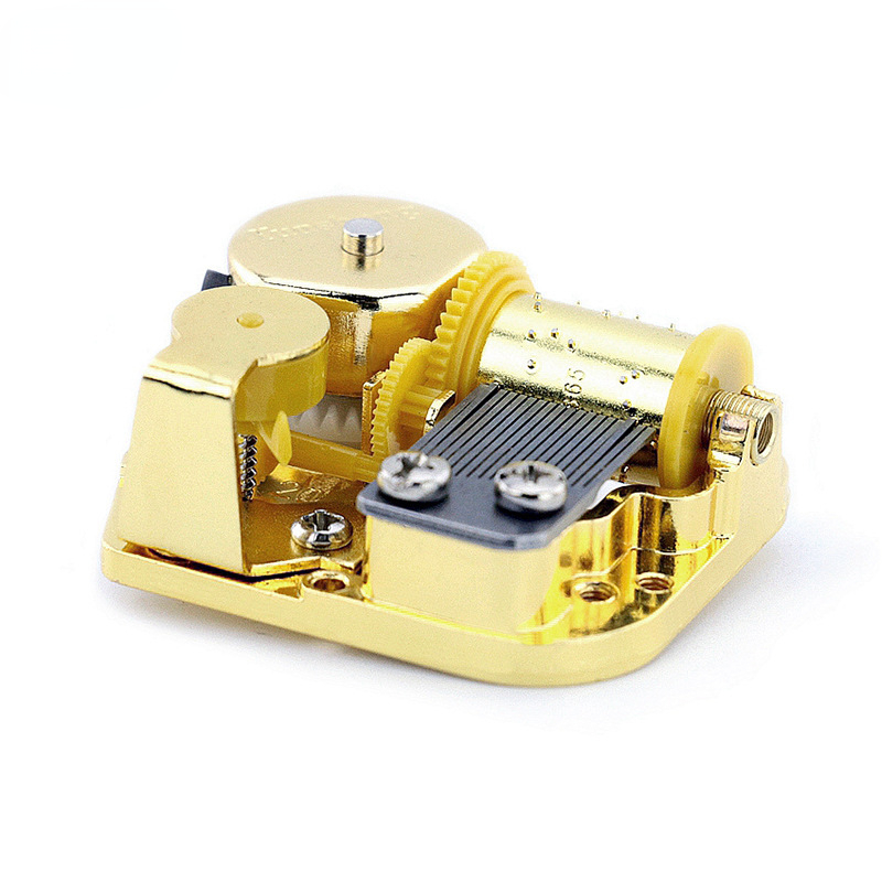 Y 1PC Gold-plated Windup Music - Musical Instrument Brands review and price
