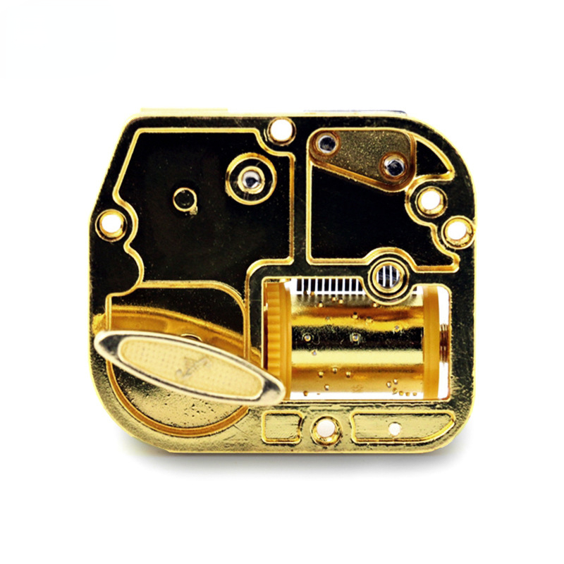 Y 1PC Gold-plated Windup Music - Musical Instrument Brands review and price