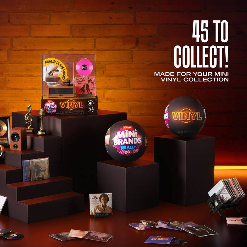 Mini Brands Vinyl Really Works - Musical Instrument Brands review and price