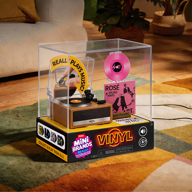 Mini Brands Vinyl Really Works - Musical Instrument Brands review and price
