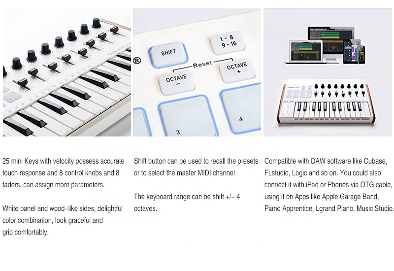 Brand 8 Encoders Faders USB MI - Musical Instrument Brands review and price