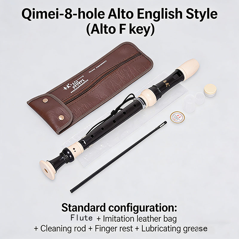8-hole Alto Recorder F Key Ver - Recorder Baroque Style review and price