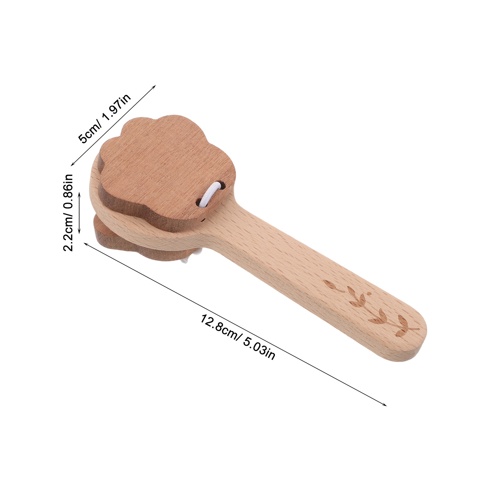 2Pcs Wooden Animal Paw Castane - Musical Instrument Clapper review and price