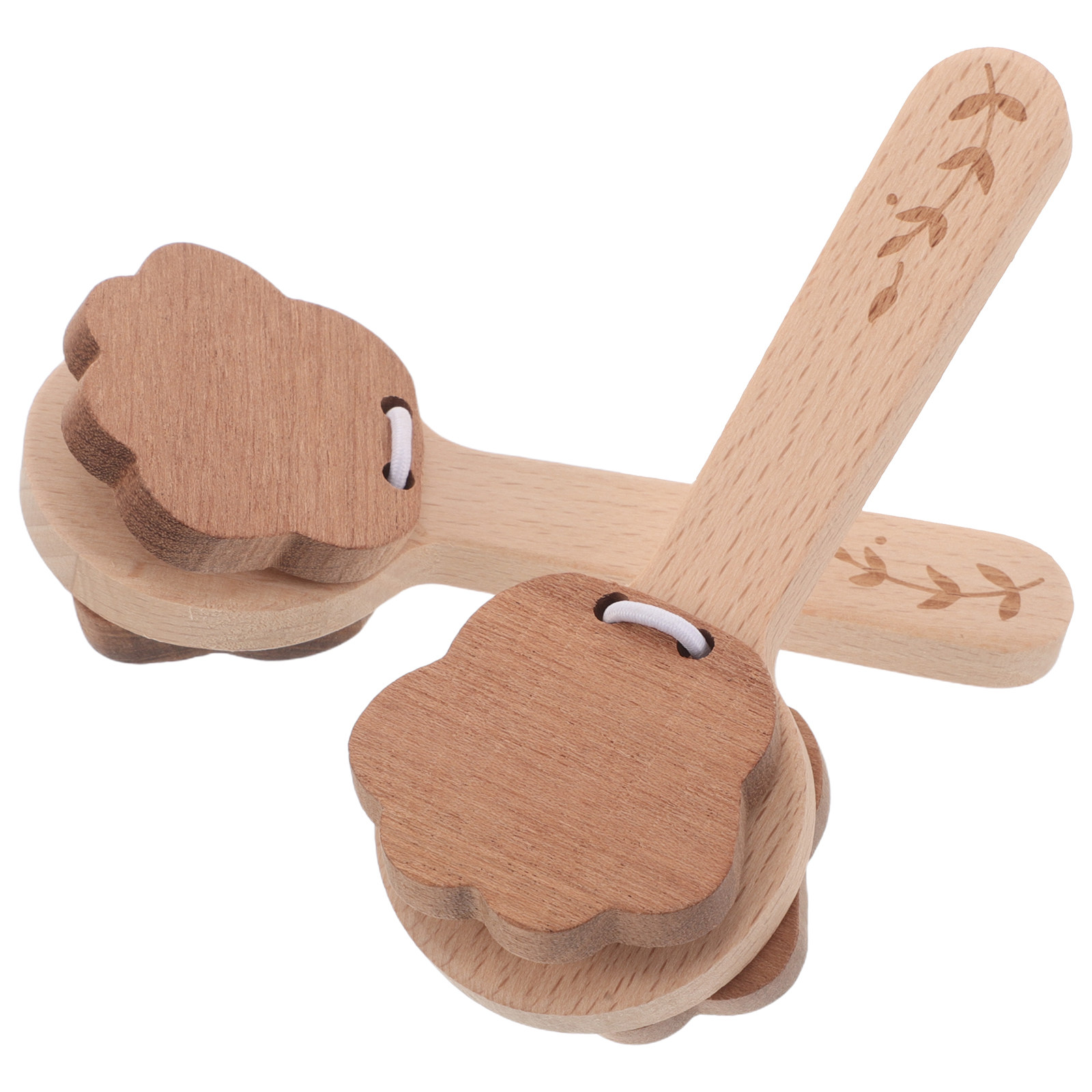 2Pcs Wooden Animal Paw Castane - Musical Instrument Clapper review and price