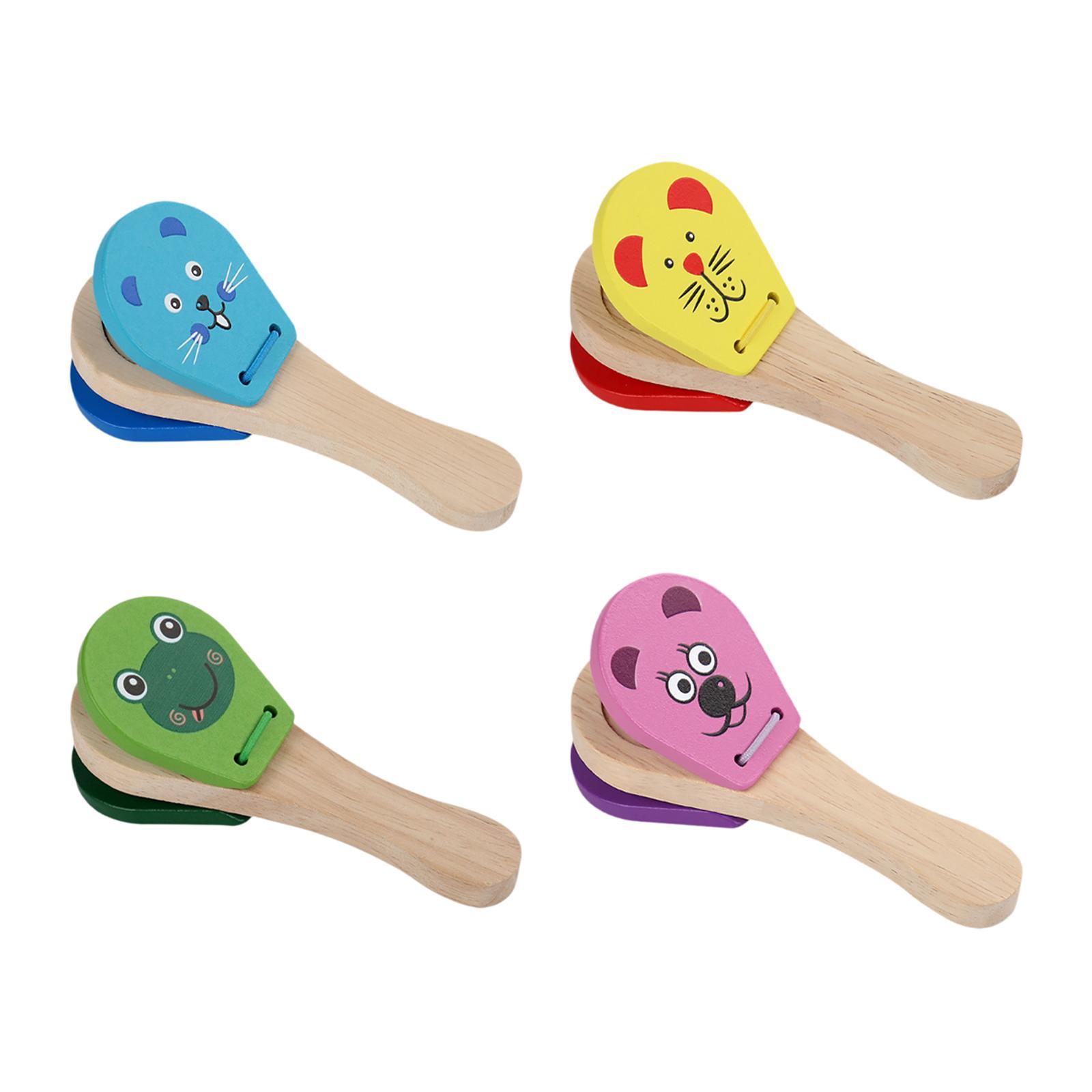 Small Wooden Castanet Clapper  - Musical Instrument Clapper review and price