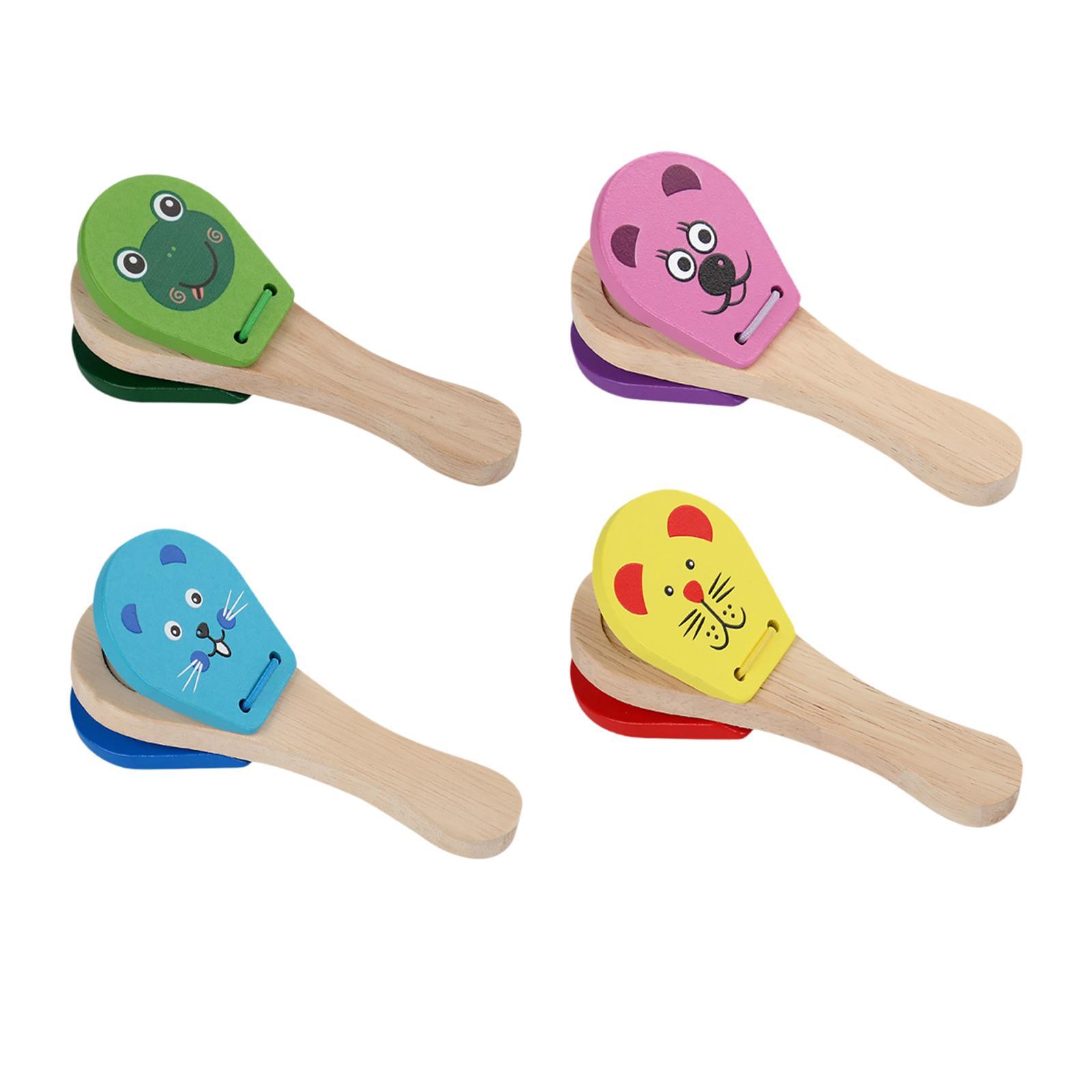 Small Wooden Castanet Clapper  - Musical Instrument Clapper review and price