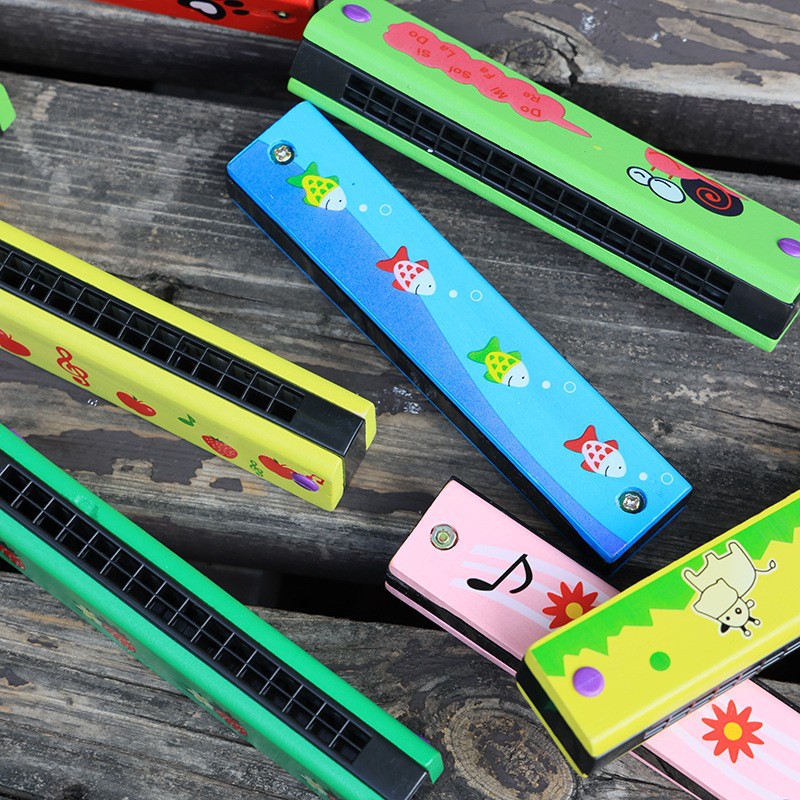 Children's Harmonica, Wooden M - Musical Instrument That You Blow Into review and price