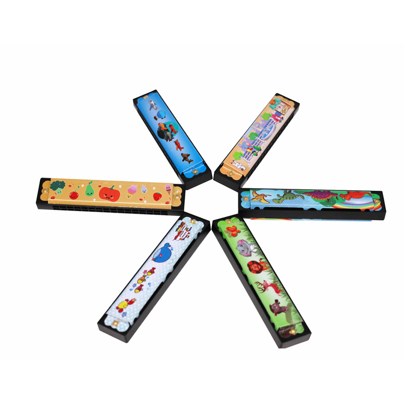 Children's Harmonica, Wooden M - Musical Instrument That You Blow Into review and price