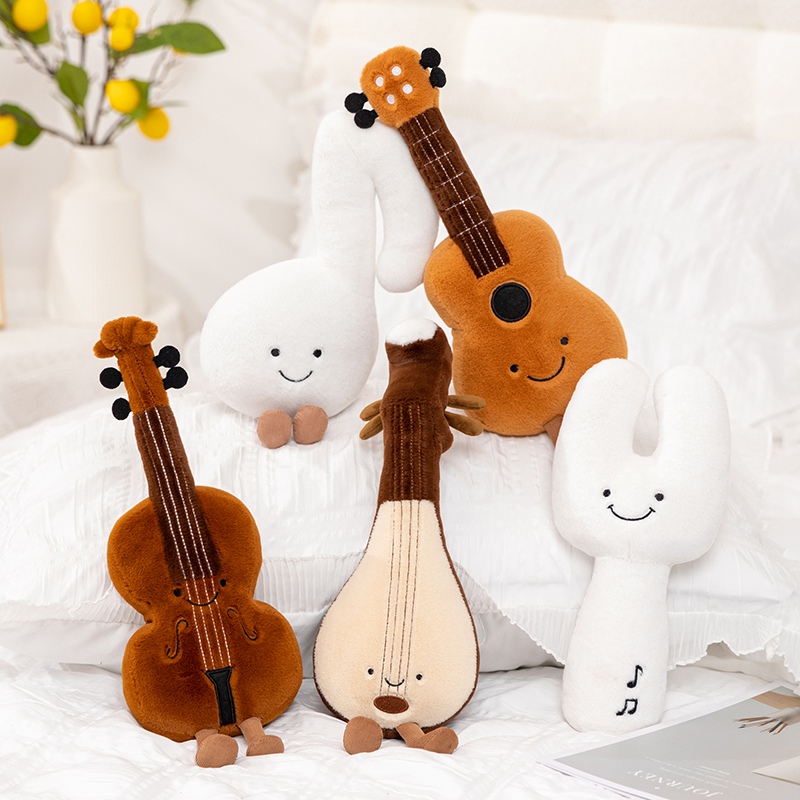 Cute Musical Plush Toy Soft Vi - Musical Instrument Veena review and price