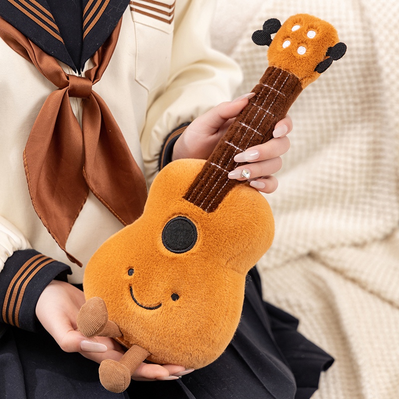 Cute Musical Plush Toy Soft Vi - Musical Instrument Veena review and price