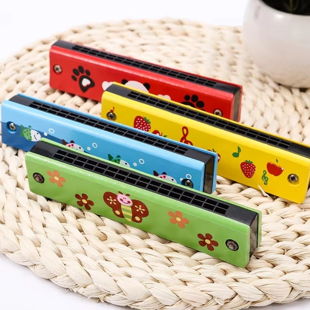 New 16 Holes Wooden Harmonica  - Musical Instrument Melodica review and price