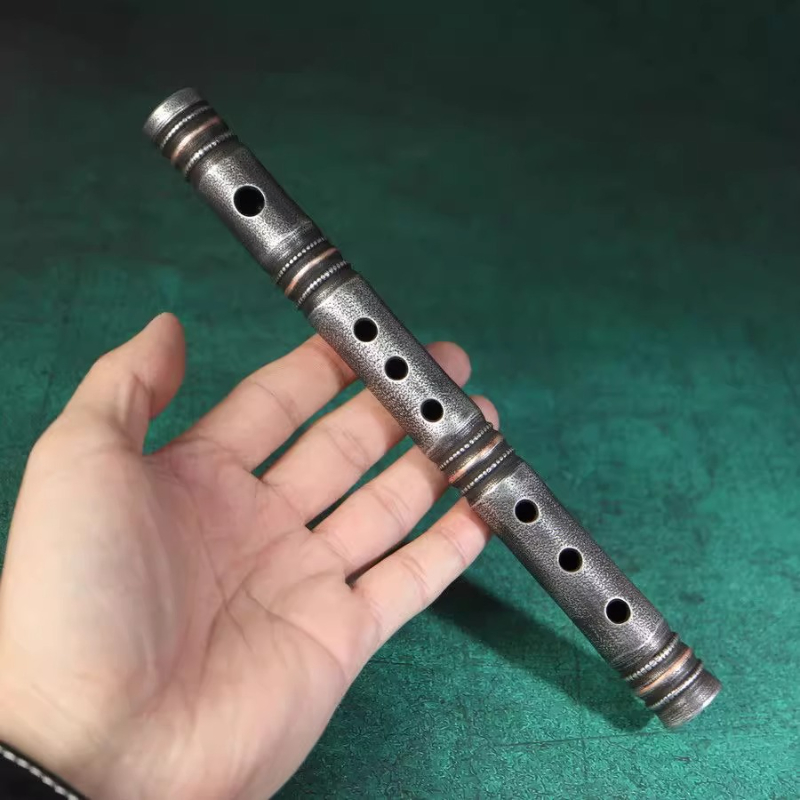 Traditional Flute Copper Handm - Musical Instrument That You Blow Into review and price