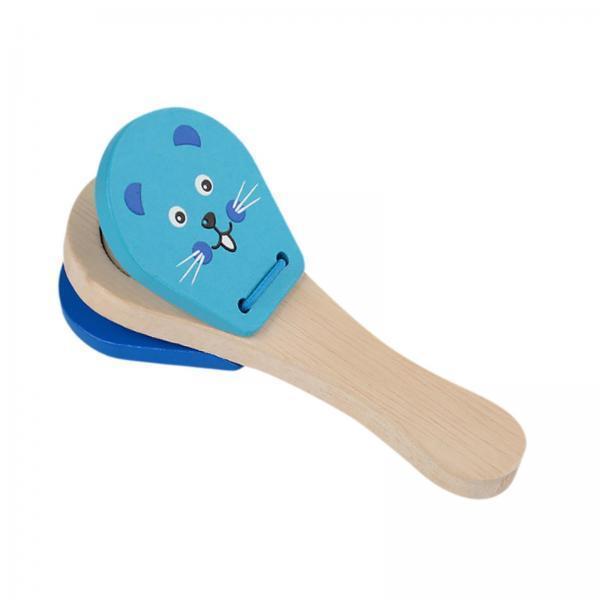 Wooden Castanets Clapper Kids  - Musical Instrument Clapper review and price