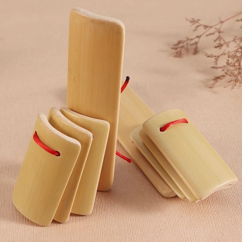 Children Small Bamboo Clapper  - Musical Instrument Clapper review and price