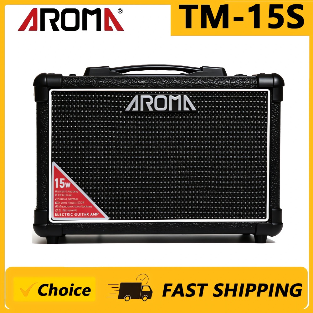 AROMA TM-15S 15W Portable Elec - Musical Instrument Amplifier review and price