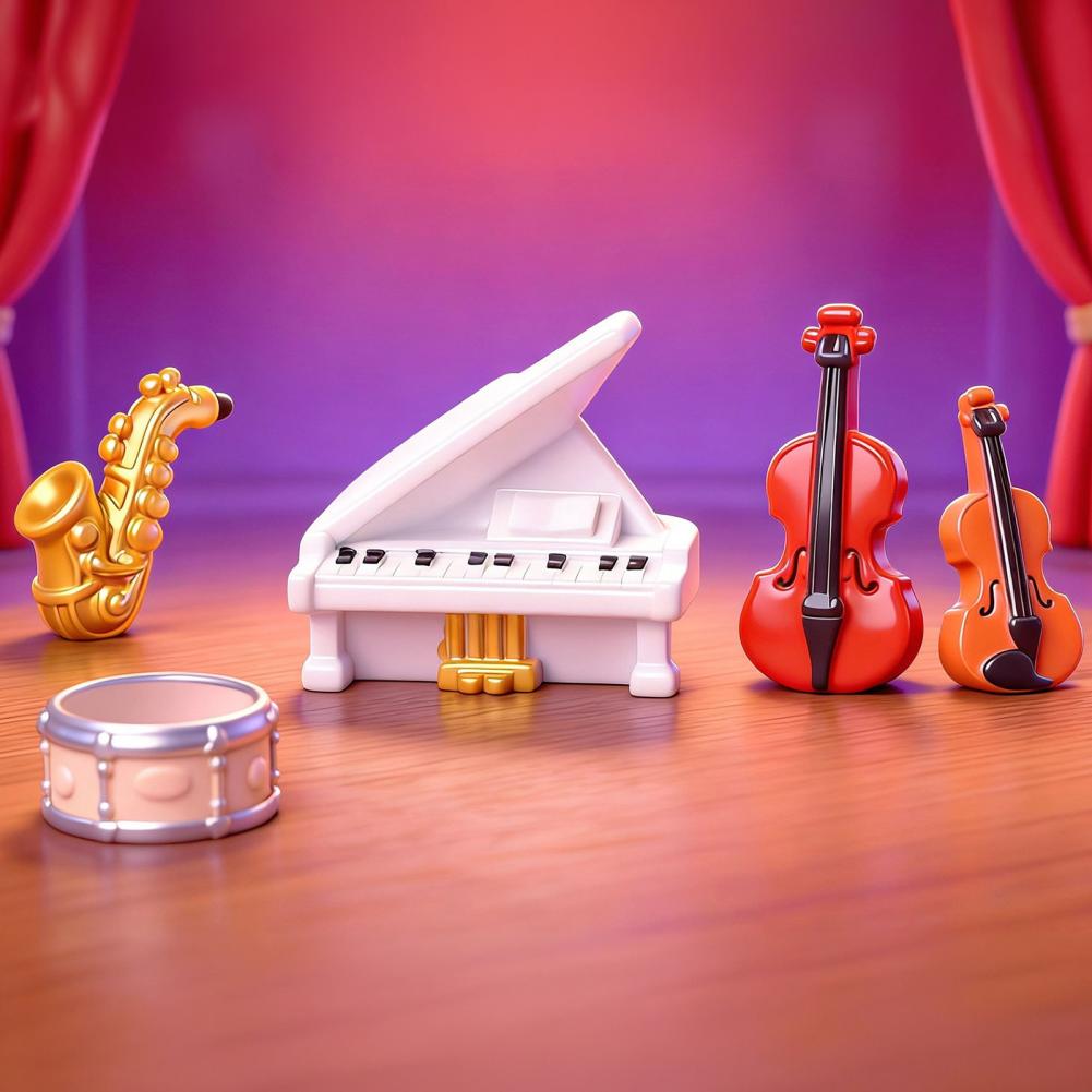 Piano Violin Saxophone Miniatu - Musical Instrument Veena review and price