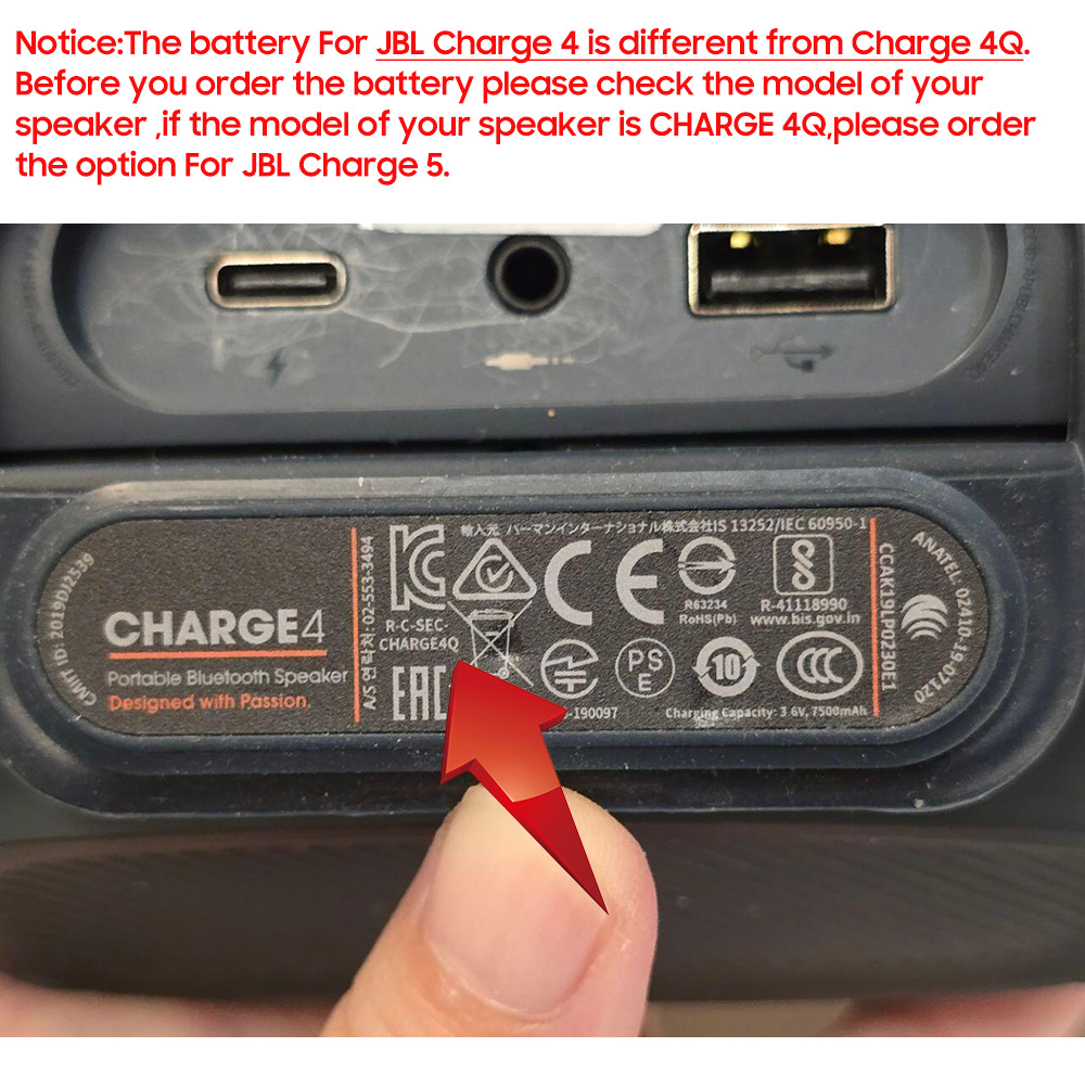 Replacement Battery ID998 IY06 - Jbl Speaker Charge 5 review and price