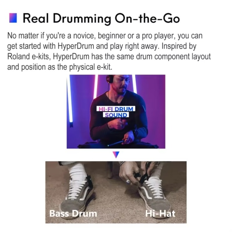 Top-ranking Products Hyperdrum - Musical Instrument Virtual review and price